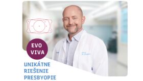 Unikátne riešenie presbyopie: šošovka ICL EVO Viva*