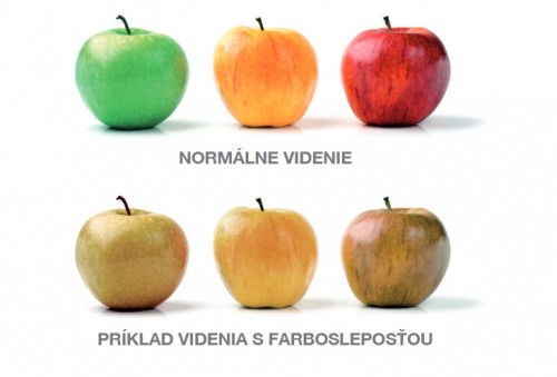 farebné jablká