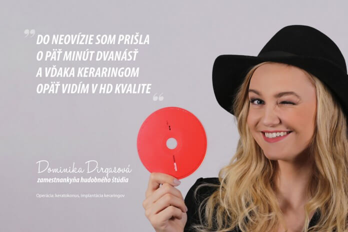 Dominika po operácii keratokonus