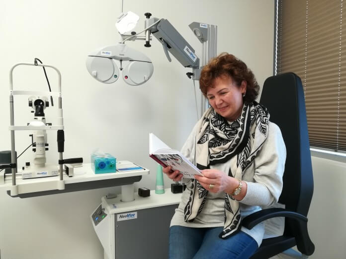 pani Oľga po operácii PRELEX
